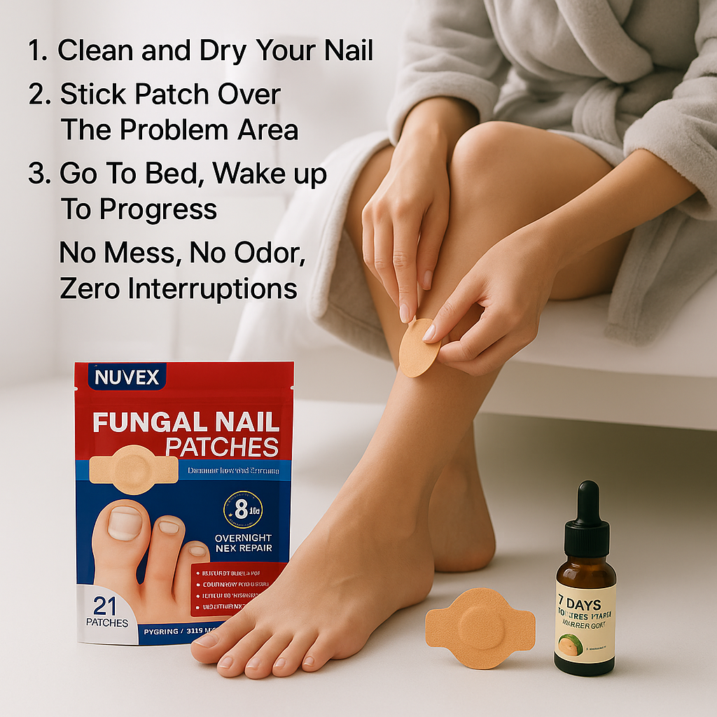 Nuvex Fungal Nail Renewal Patches